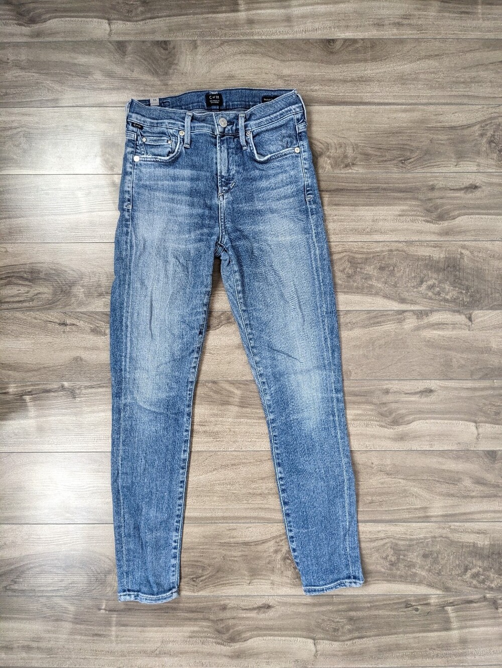 Citizens of Humanity Rocket High Rise Crop Jeans Size 23 Y2K Skinny